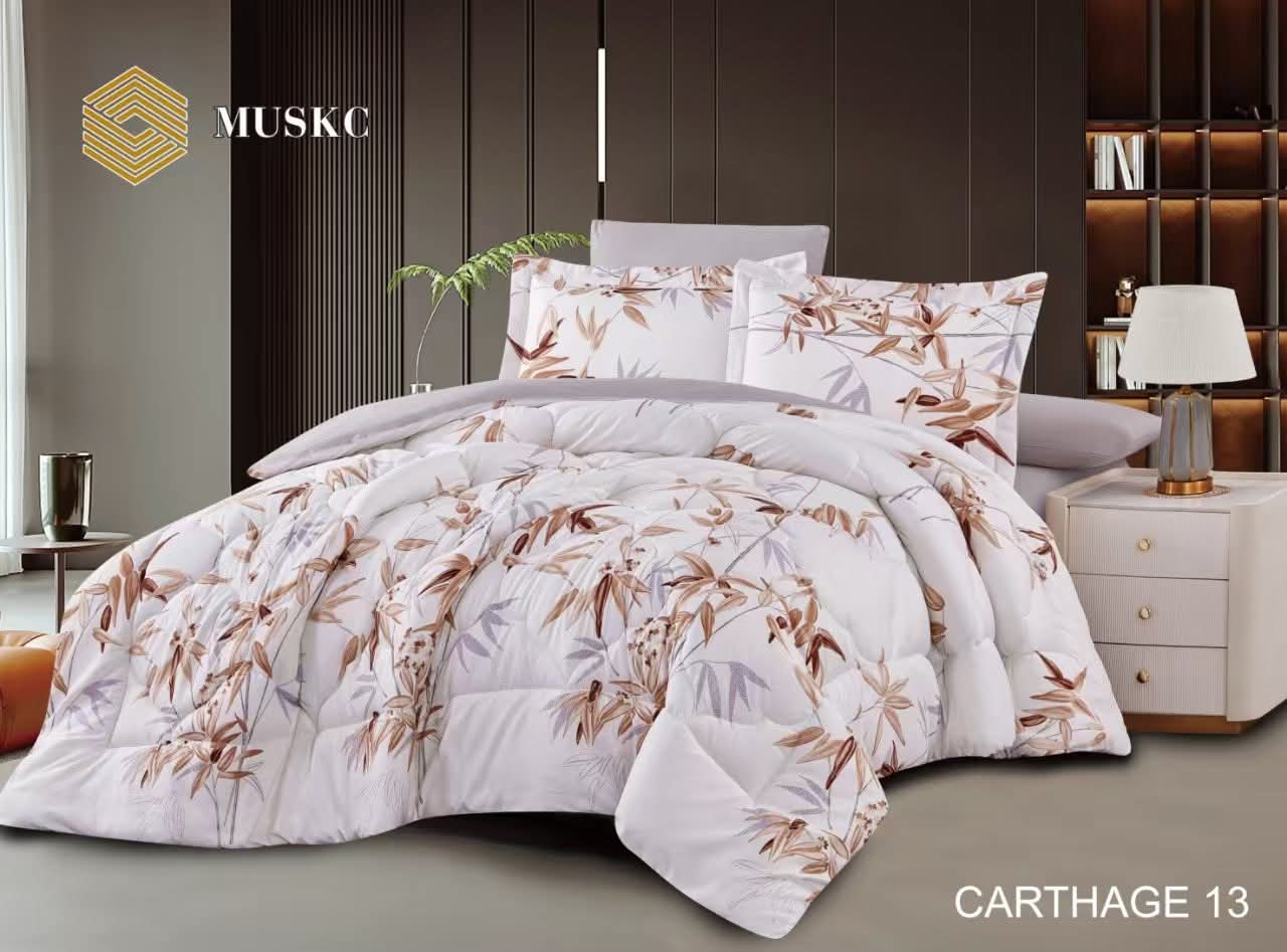 Couette Feuille Marron
