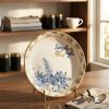 Assiette Rond Moyenne Simple Style